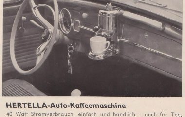 ”O Fusca que Fazia Café: O Acessório Mais Curioso da Volkswagen nos Anos 50”☕🚗