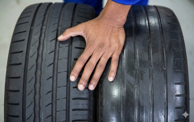 Rodar com pneu careca: riscos que muita gente ignora